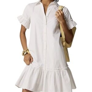 J. Crew White Mini Dress